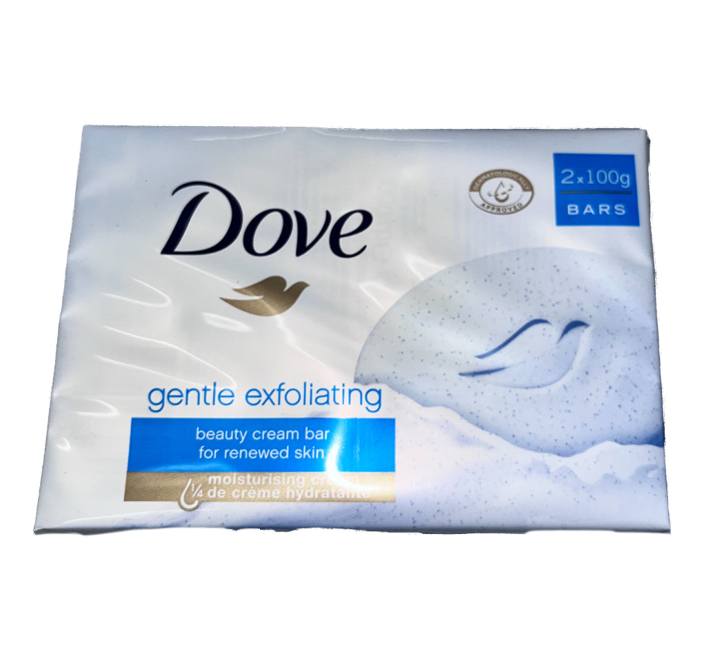 Dove Gentle Exfoliating Beauty Cream Bar 2 bars - Loose Change Bargain Store