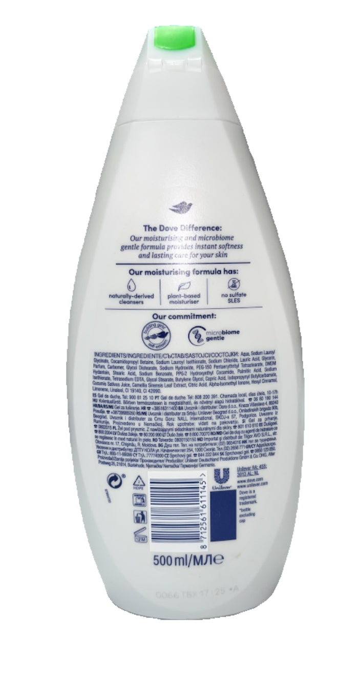 Dove Refreshing Cucumber and Green Tea Shower Gel - Loose Change Bargain Store
