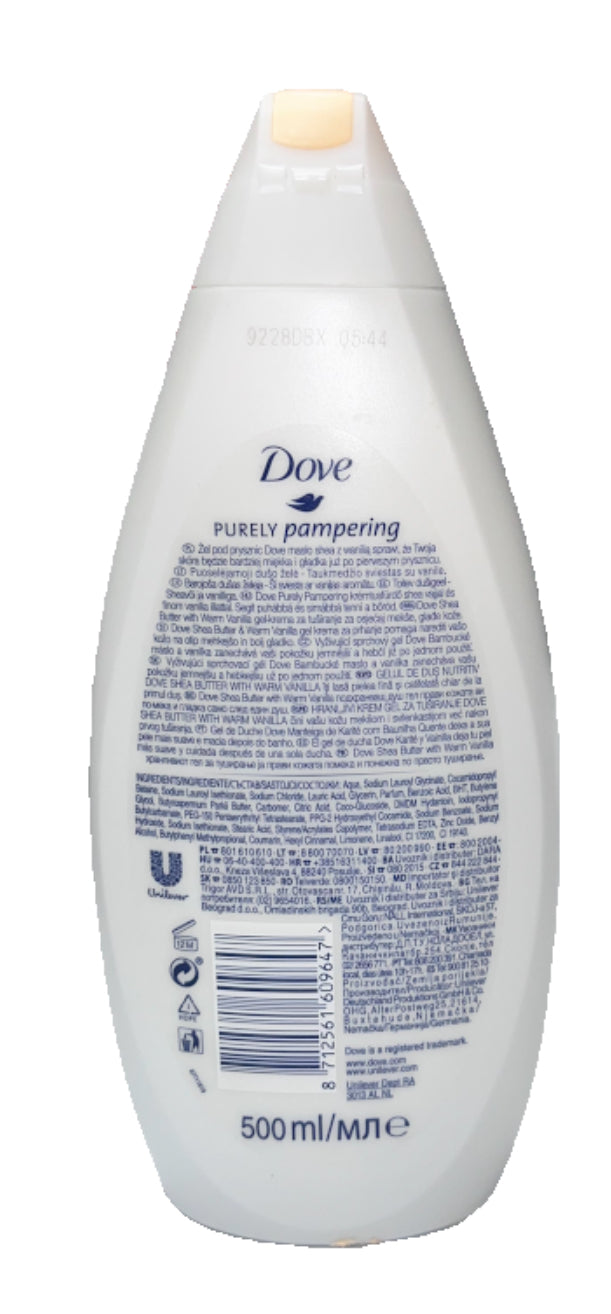 Dove Shea Butter And Vanilla Shower Gel - Loose Change Bargain Store