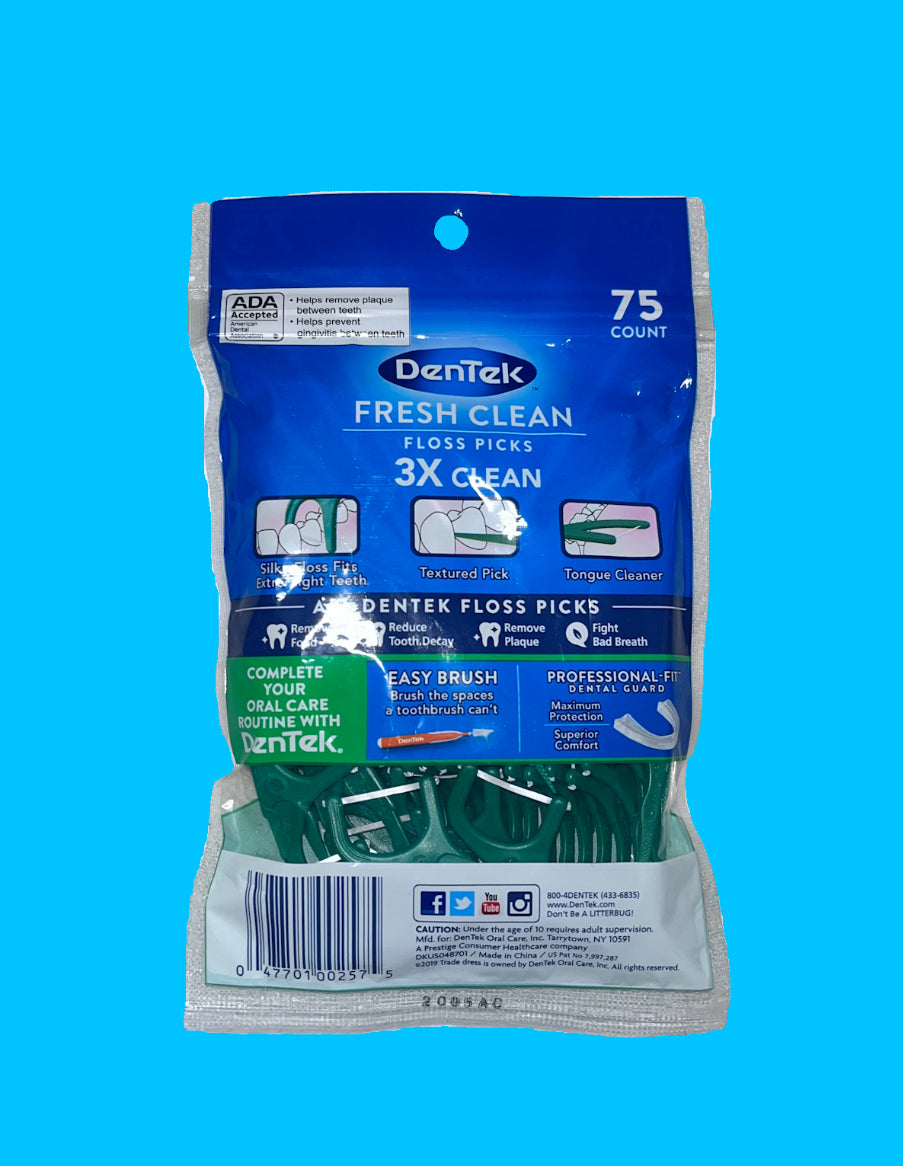 DentTek Fresh Clean Floss Picks