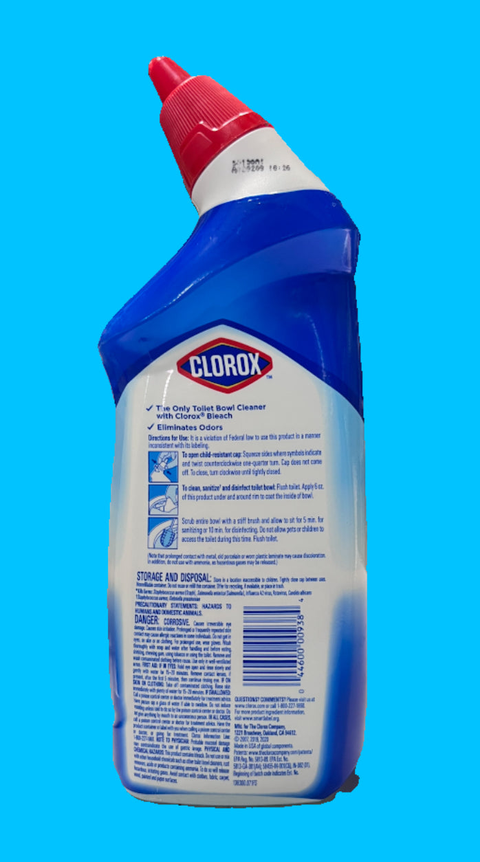 Clorox toilet Bowl Cleaner Bleach - Loose Change Bargain Store 