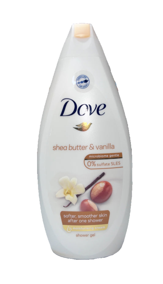 Dove Shea Butter And Vanilla Shower Gel - Loose Change Bargain Store 