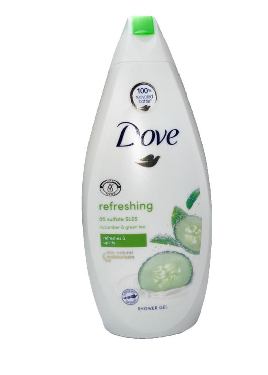 Dove Refreshing Cucumber and Green Tea Shower Gel - Loose Change Bargain Store 