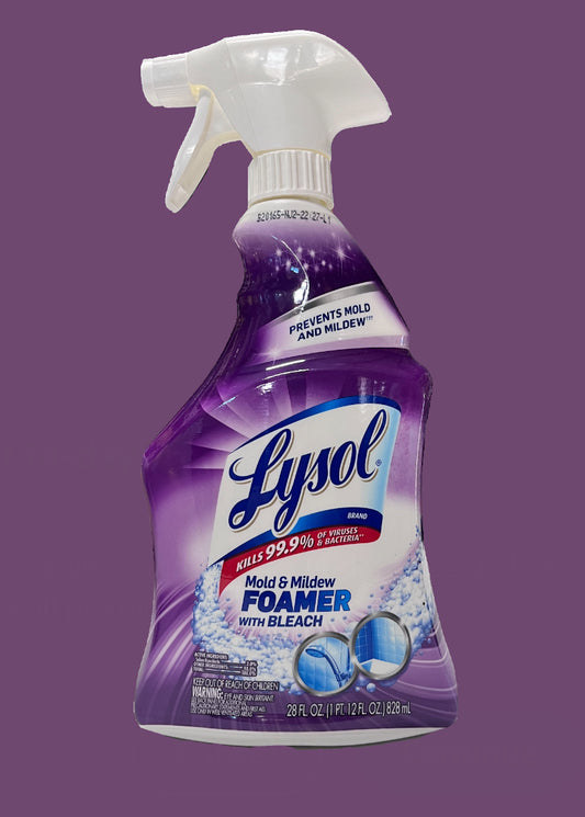 Lysol Mold and Mildew Foamer with Bleach - Loose Change Bargain Store 