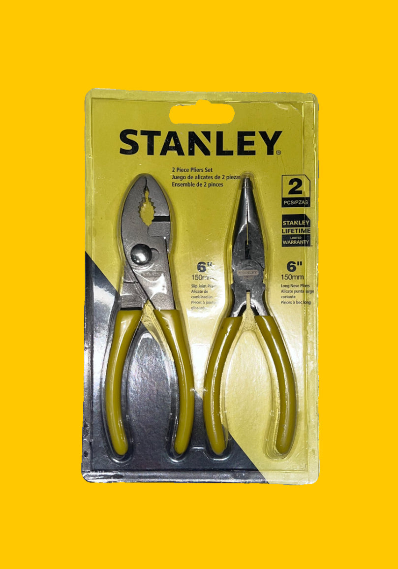 Stanley 2 Piece Pliers Set