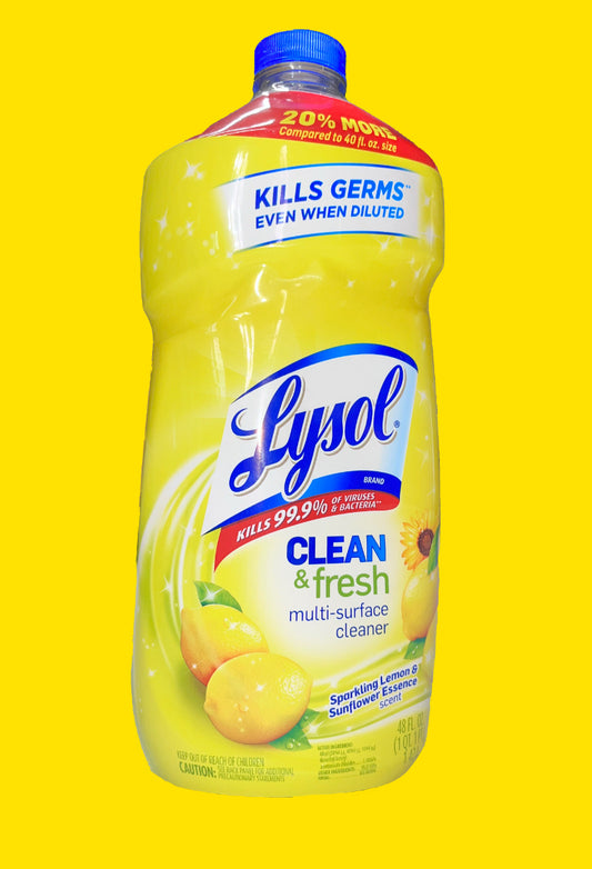 Lysol multi surface cleaner - Loose Change Bargain Store 