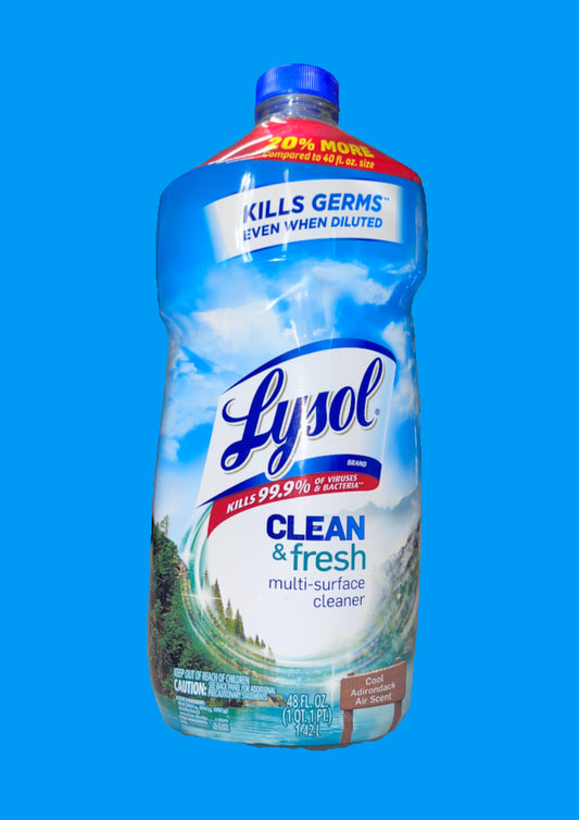 Lysol clean and fresh multi surface cleaner - Loose Change Bargain Store 