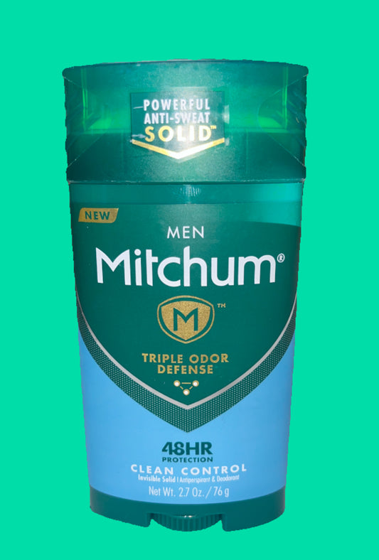 Men Mitchum Triple Oder Defense 48HR Protection Clean Control - Loose Change Bargain Store 